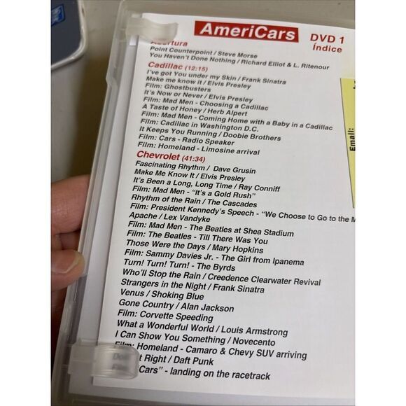 3 DVD Set: Americars: History of the American Car from 1945 Portuguese-English - Picture 5 of 8